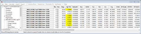 GSAS-II project: NiTi-B.gpx (sequential refinement)