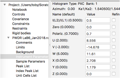 Turn off refinement of Instrumental terms
