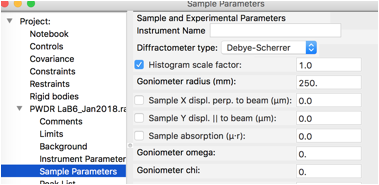 Before changing instrument type